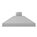 ZLINE 46" Ducted Wall Mount Range Hood Insert in Stainless Steel (698-46)