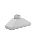 ZLINE 46" Ducted Wall Mount Range Hood Insert in Stainless Steel (698-46)