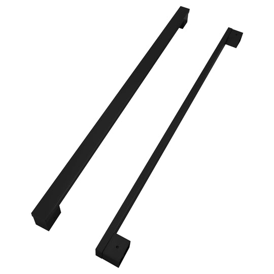 ZLINE Autograph Edition Matte Black Modern Handles (Set of 4) for Counter-Depth and Standard-Depth Refrigerators (RFMHZ-F-36-MB)