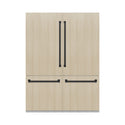 ZLINE Autograph Edition 60 in. 32.2 cu. ft. Panel Ready French Door Built-In Bottom Freezer Refrigerator with Water Dispenser and Ice Maker with Matte Black Accents (RBIVZ-60-MB)