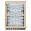 ZLINE 24 In. Touchstone Wine Cooler with Panel-Ready Glass Door and Champagne Bronze Handle (RWDPOZ-24-CB)