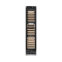 ZLINE 18 in. 9.0 cu. ft. Triple Zone 68 Bottle Panel Ready Right Hinge Column Wine Cooler (RBCWVR-18) front, closed.