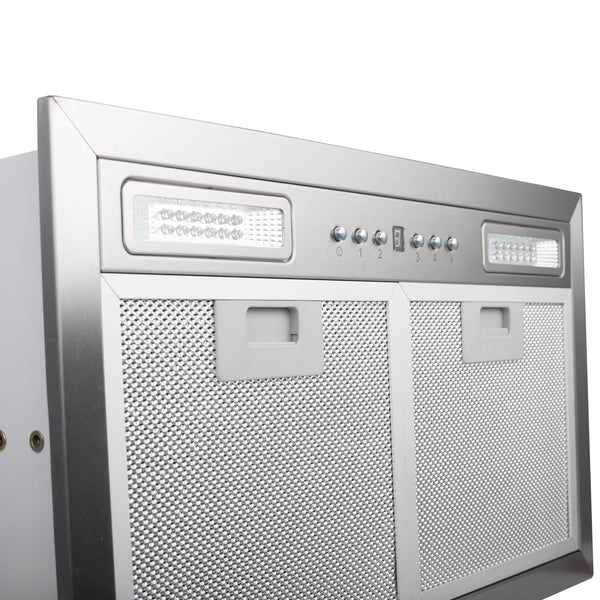 ZLINE Kitchen and Bath, ZLINE 20.5" Range Hood Insert With LED Lighting In Stainless Steel (E690), E690,