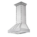 ZLINE 48 in. Ducted Vent Designer Series Wall Mount Range Hood in Satin Stainless Steel (655-4SSSS-48)