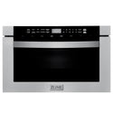 ZLINE 24 in. 1.2 cu. ft. Built-in Microwave Drawer in Stainless Steel, Open Box-Great Condition
