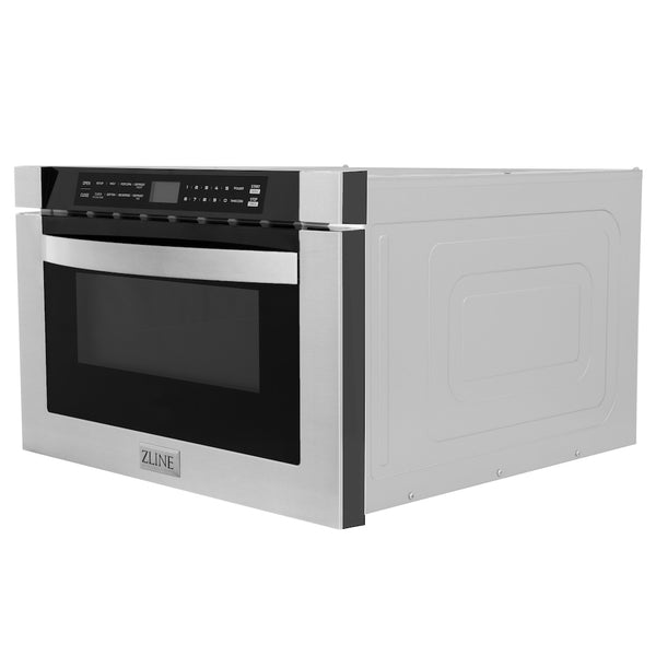 ZLINE 24 in. 1.2 cu. ft. Built-in Microwave Drawer in Stainless Steel, Open Box-Great Condition