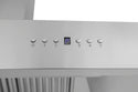 ZLINE 48" Ducted Wall Mount Range Hood in Outdoor Approved Stainless Steel (697-304-48)