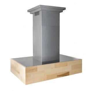 ZLINE 42" Designer Series Wooden Wall Mount Range Hood in Butcher Block (681M-42)