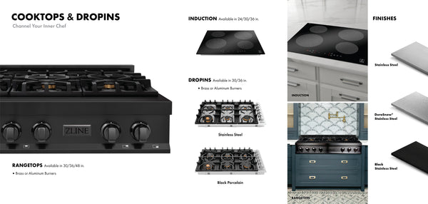 Zline Trifold - Cooktops 2023 (TRI-RC-23)