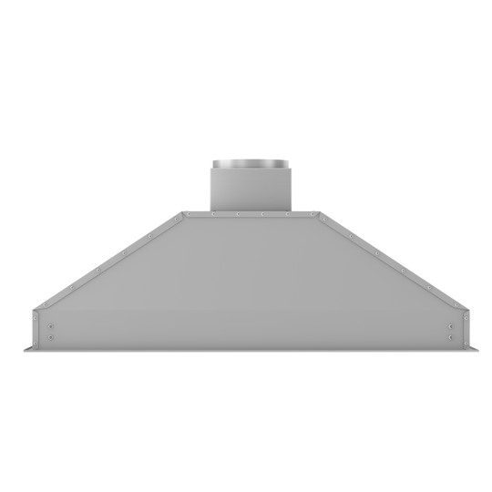 ZLINE 46" Ducted Wall Mount Range Hood Insert in Outdoor Approved Stainless Steel (695-304-46)