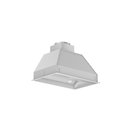 ZLINE 28 in. Ducted Wall Mount Range Hood Insert in Stainless Steel (698-28)