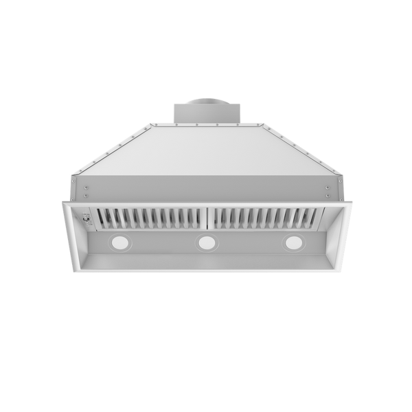ZLINE 34 in. Ducted Wall Mount Range Hood Insert in Stainless Steel (698-34)