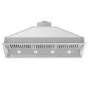 ZLINE 46 in. Ducted Wall Mount Range Hood Insert in Stainless Steel (698-46)