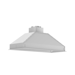 ZLINE 46 in. Ducted Wall Mount Range Hood Insert in Stainless Steel (698-46)