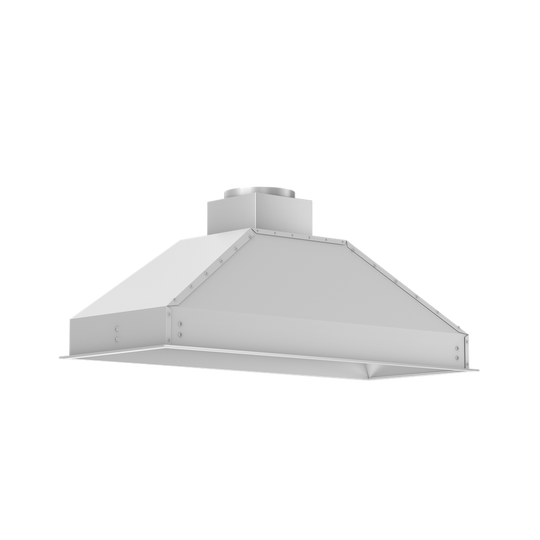 ZLINE 46 in. Ducted Wall Mount Range Hood Insert in Stainless Steel (698-46)