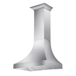 ZLINE 36" Designer Series Fingerprint Resistant Stainless Steel Ducted Wall Range Hood (8632S-36)