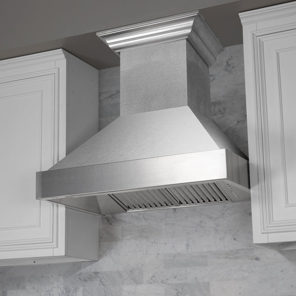 ZLINE 36" Designer Series Ducted Wall Mount Range Hood in Fingerprint Resistant Stainless Steel (8656S-36)