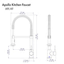 ZLINE Apollo Kitchen Faucet in Matte Black (APL-KF-MB)