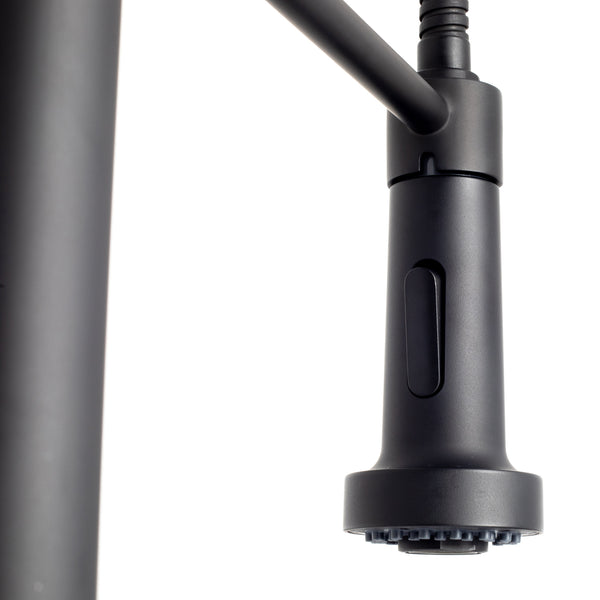 ZLINE Apollo Kitchen Faucet in Matte Black (APL-KF-MB)