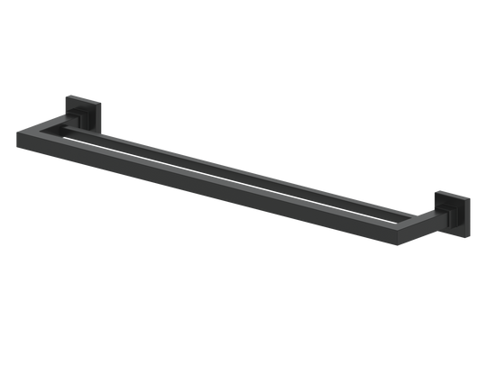 ZLINE Bliss Double Towel Rail in Matte Black (BLS-TRD-MB)