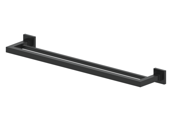 ZLINE Bliss Double Towel Rail in Matte Black (BLS-TRD-MB)