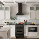 ZLINE 24" Convertible Vent Wall Mount Range Hood in Black Stainless Steel (BSKBN-24)