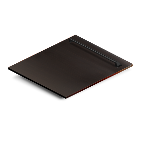 ZLINE 24 in. Dishwasher Panel in Oil Rubbed Bronze with Traditional Handle (DP-ORB-H-24)