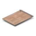 ZLINE 18 in. Dishwasher Panel in Unfinished Wood with Modern Handle (DP-UF-18)