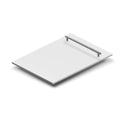 ZLINE 18 in. Dishwasher Panel in White Matte with Modern Handle (DP-WM-H-18)