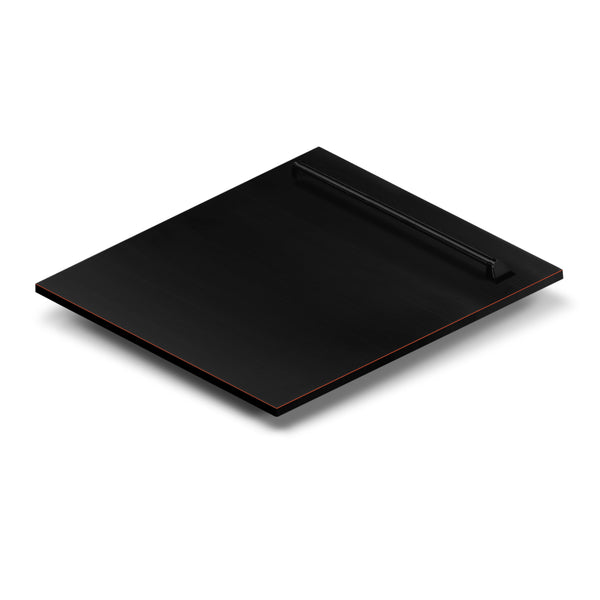 ZLINE 18" Tallac Dishwasher Panel in Oil Rubbed Bronze with Traditional Handle (DPV-ORB-18)