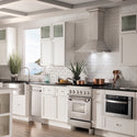 ZLINE 24 in. 2.8 cu. ft. Legacy Induction Range with 4 Element Cooktop and Electric Oven in Satin Stainless Steel, Open Box-Good Condition