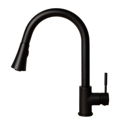 ZLINE Edison Kitchen Faucet in Matte Black (EDS-KF-MB)