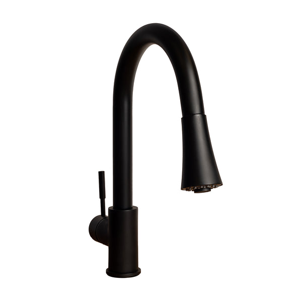 ZLINE Edison Kitchen Faucet in Matte Black (EDS-KF-MB)