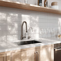 ZLINE 23 in. Meribel Undermount Single Bowl Stainless Steel Kitchen Sink with Bottom Grid (SRS-23)
