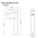 ZLINE Heavenly Bath Faucet in Gun Metal (HVN-BF-GM)