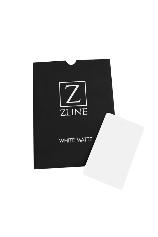 ZLINE Color Swatch in Matte White 2023 Version(CS-WM-2023)