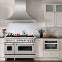 ZLINE 48 in. 6.0 cu. ft. Range with Natural Gas Stove and Natural Gas Oven in Stainless Steel, Open Box-Good Condition