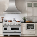 ZLINE 48 in. 6.0 cu. ft. Range with Natural Gas Stove and Natural Gas Oven in Fingerprint Resistant Stainless Steel (RGS-SN-48)