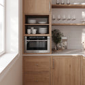 ZLINE 24 in. 1.2 cu. ft. Built-in Microwave Drawer with a Traditional Handle in Stainless Steel, Open Box-Good Condition