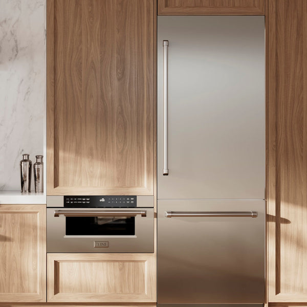 ZLINE 30 in .1.2 cu. ft. Built-In Microwave Drawer in Stainless Steel, Open Box-Good Condition