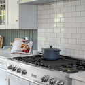 ZLINE 48 in. Legacy Gas Rangetop with 6 Brass Burners and Porcelain Cooktop in Stainless Steel (RT-BR-48)