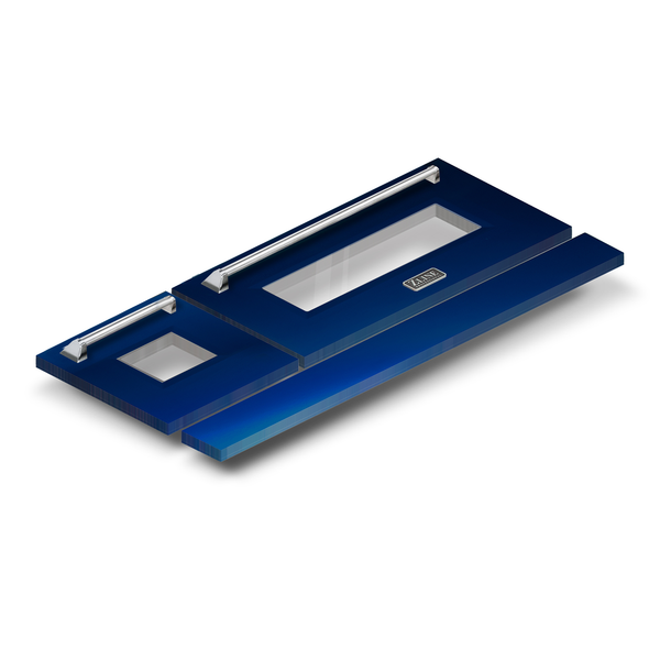 ZLINE 48 in. Blue Gloss Range Doors for RA and RG Models (RA-DR-BG-48)