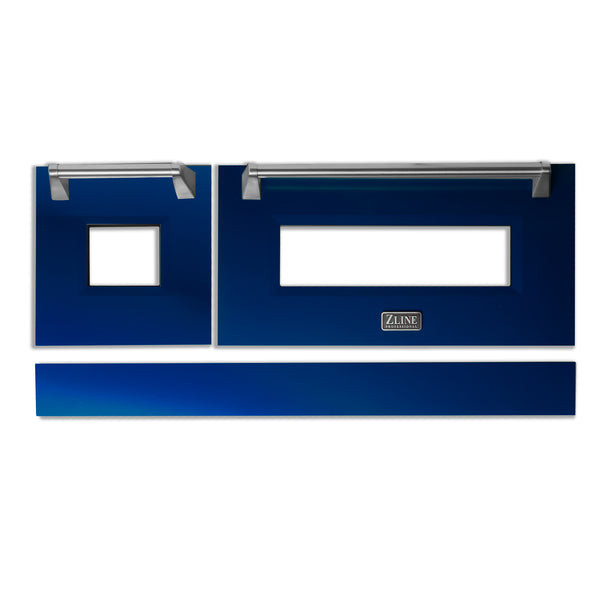 ZLINE 48 in. Blue Gloss Range Doors for RA and RG Models (RA-DR-BG-48)