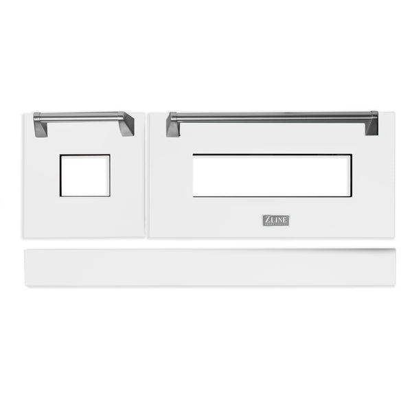 ZLINE 48 in. White Matte Range Doors for RA and RG Models (RA-DR-WM-48)