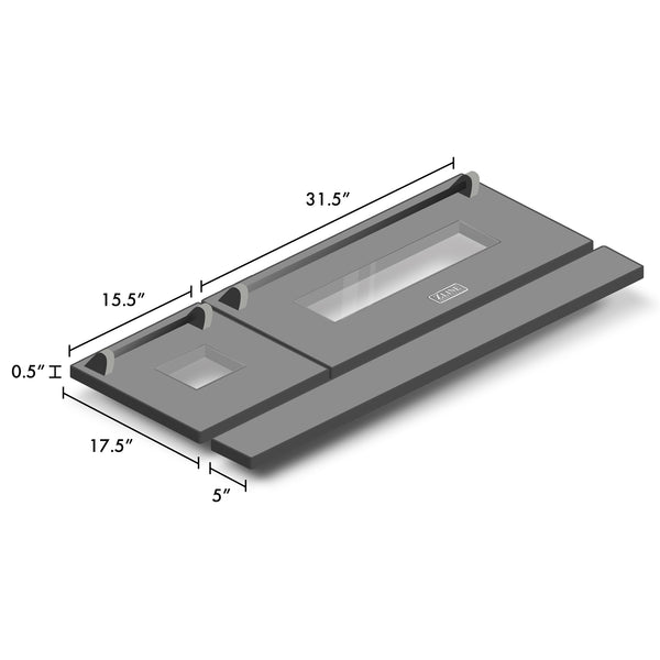 ZLINE 48 in. Red Matte Range Doors for RA and RG Models (RA-DR-RM-48)