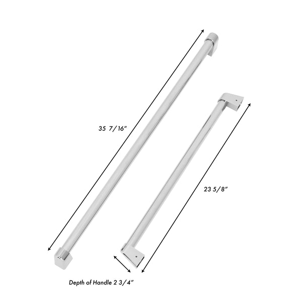 ZLINE 30" Refrigerator Panels in Fingerprint Resistant Stainless Steel for a 30" Built-in Refrigerator (RPBIV-SN-30)