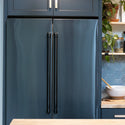 ZLINE 36 in. 22.5 cu. ft. Counter-Depth French Door Refrigerator with Ice Maker in Fingerprint-Resistant Black Stainless Steel, Open Box-Great Condition