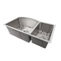 ZLINE 33 In. Under Mount Sink in Stainless Steel (Double Bowl) (SC70D-33)