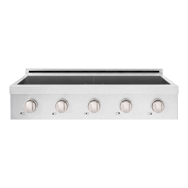 ZLINE 36 in. Paramount Induction Rangetop with 5 Element Cooktop in Satin Stainless Steel (SINRTS-36)