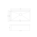 ZLINE 33 in. Garmisch Undermount Single Bowl Stainless Steel Kitchen Sink with Bottom Grid and Accessories (SLS-33)